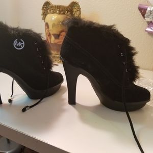 High heel ankle boots